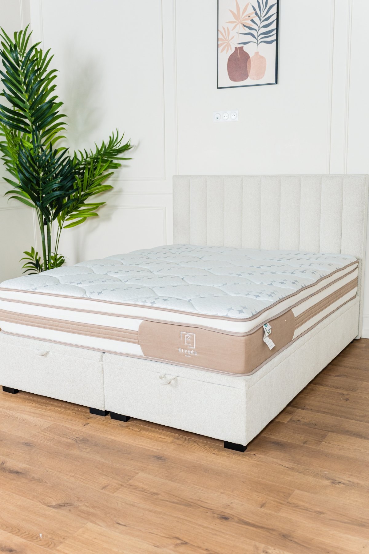 LIT COFFRE PRADA 2PL CHENILLE ECRU 5