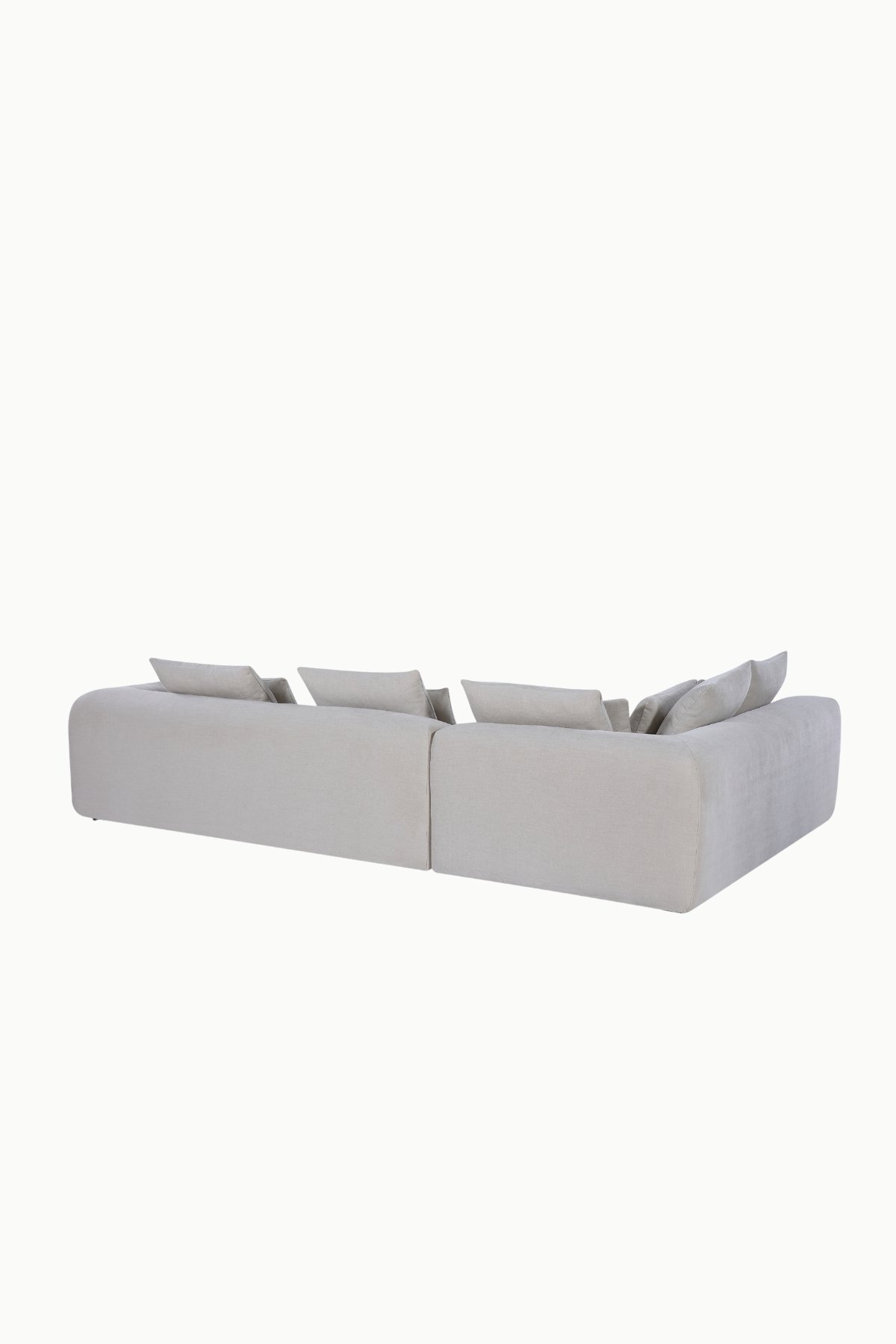 cabape angle cosy modulable tissus chenille beige 7