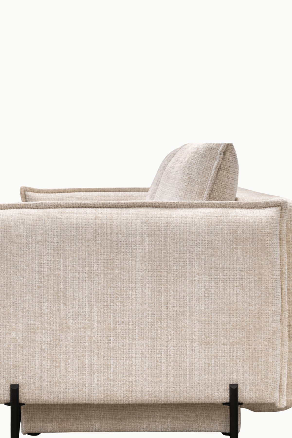 canape amelie coffre convertible tissus chenille ecru 9