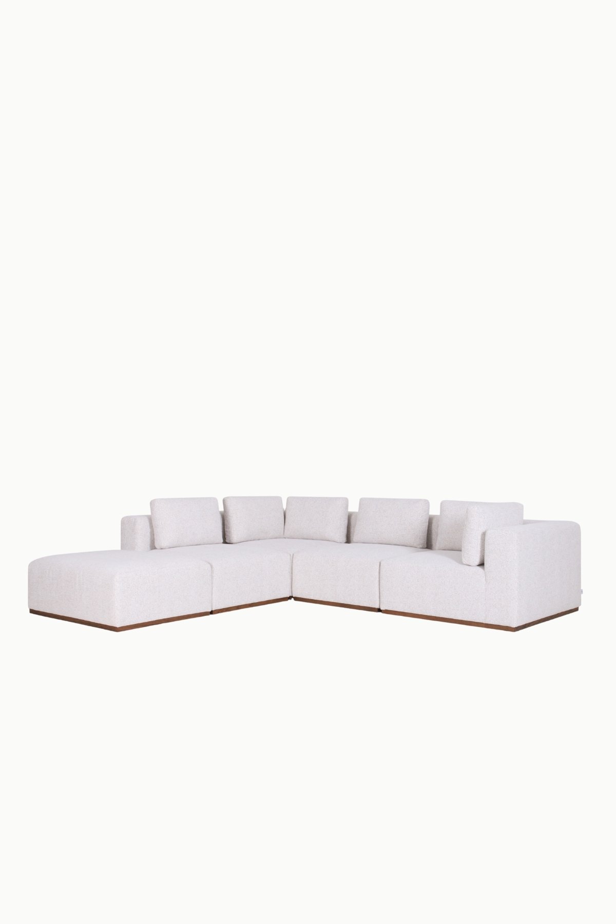 canape angle modulable reversible ella tissus chenille beige 10