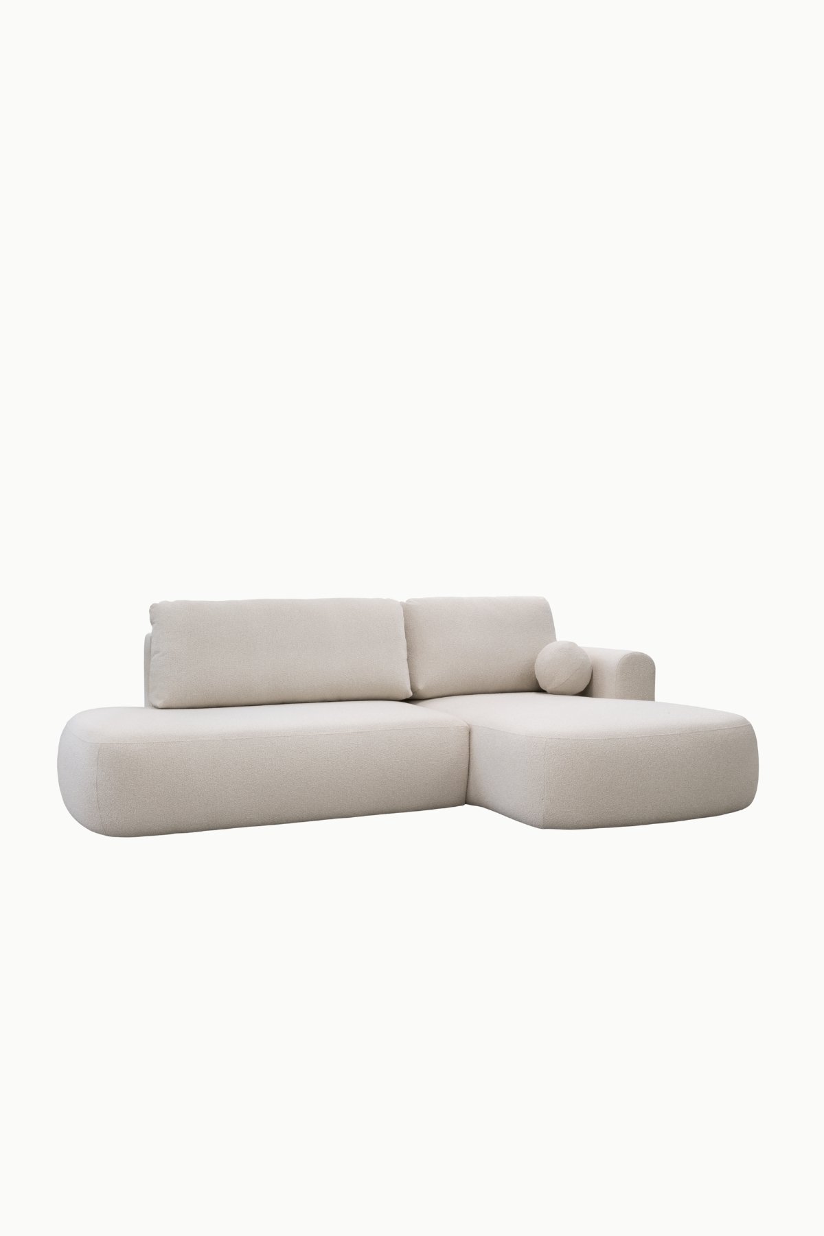 canape coffre convertible aron tissus laine bouclee 3